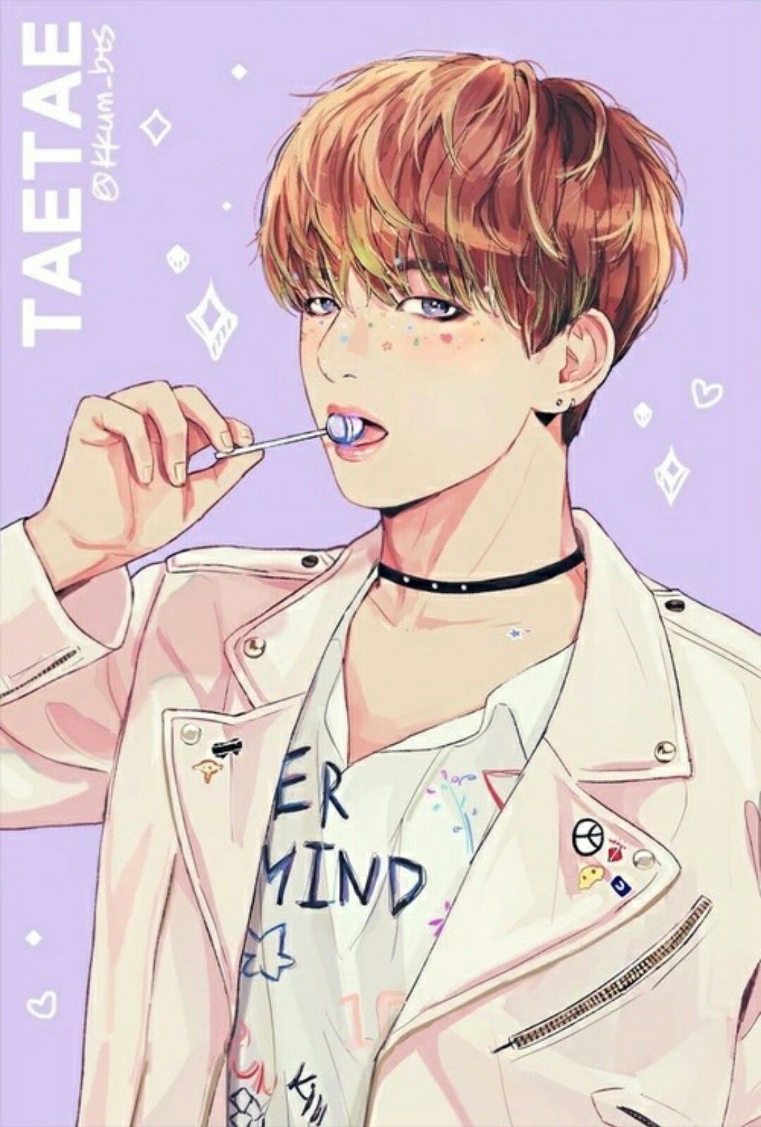 Fanart Anime Kim Taehyung