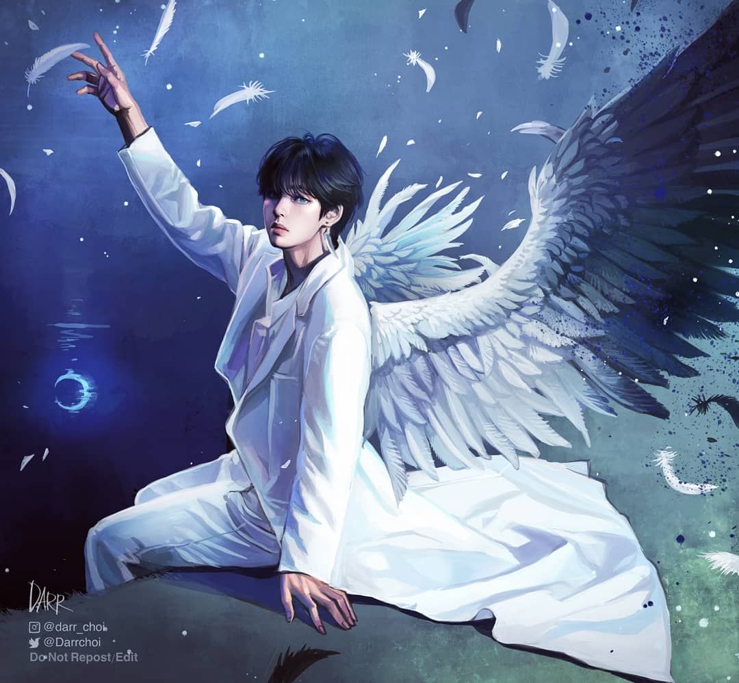최다르DARR - #TAEHYUNG #BlackSwan. Bts fanart, Bts drawings, Taehyung fanart