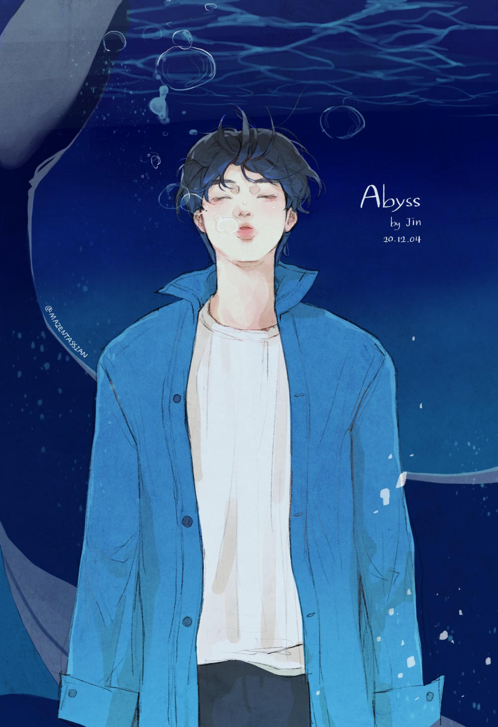 AbyssByJin su Twitter. Bts fanart, Bts drawings, Bts chibi