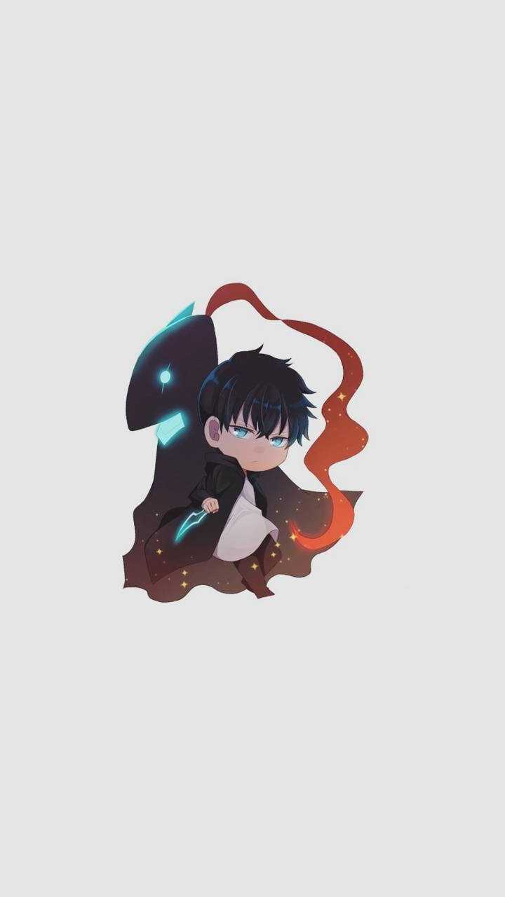 Minimalist Sung Jin Woo Wallpaper Free HD Wallpaper