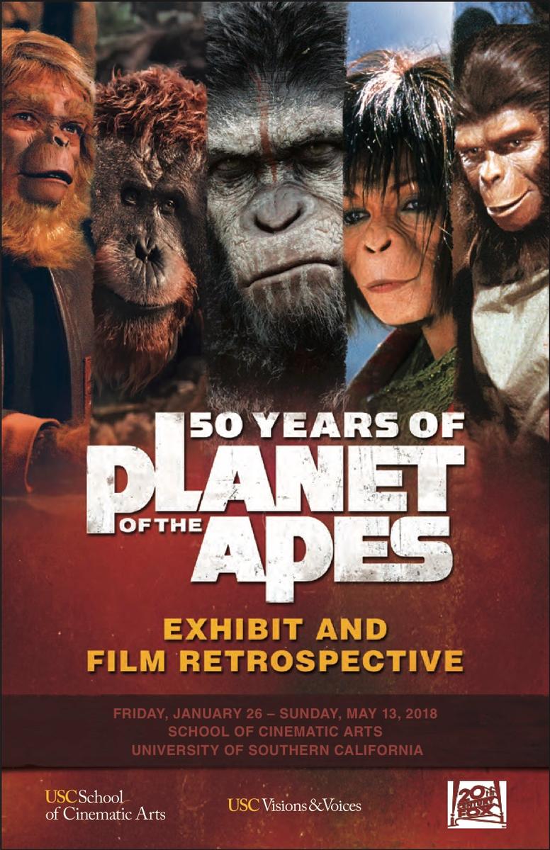 USC's 50 Years of Planet of the Apes Exhibit