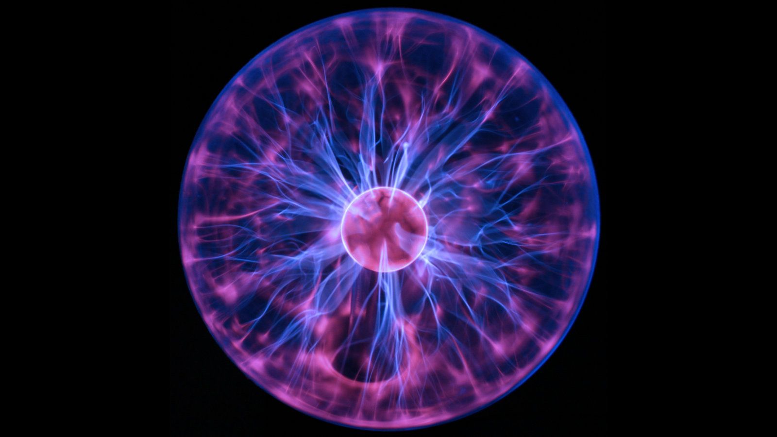 awesome Awesome Lightning Ball. Plasma globe, Plasma, Background blue