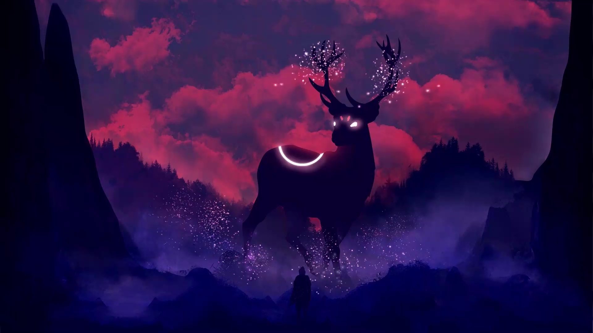 Deer Spirit Animal Live Wallpaper