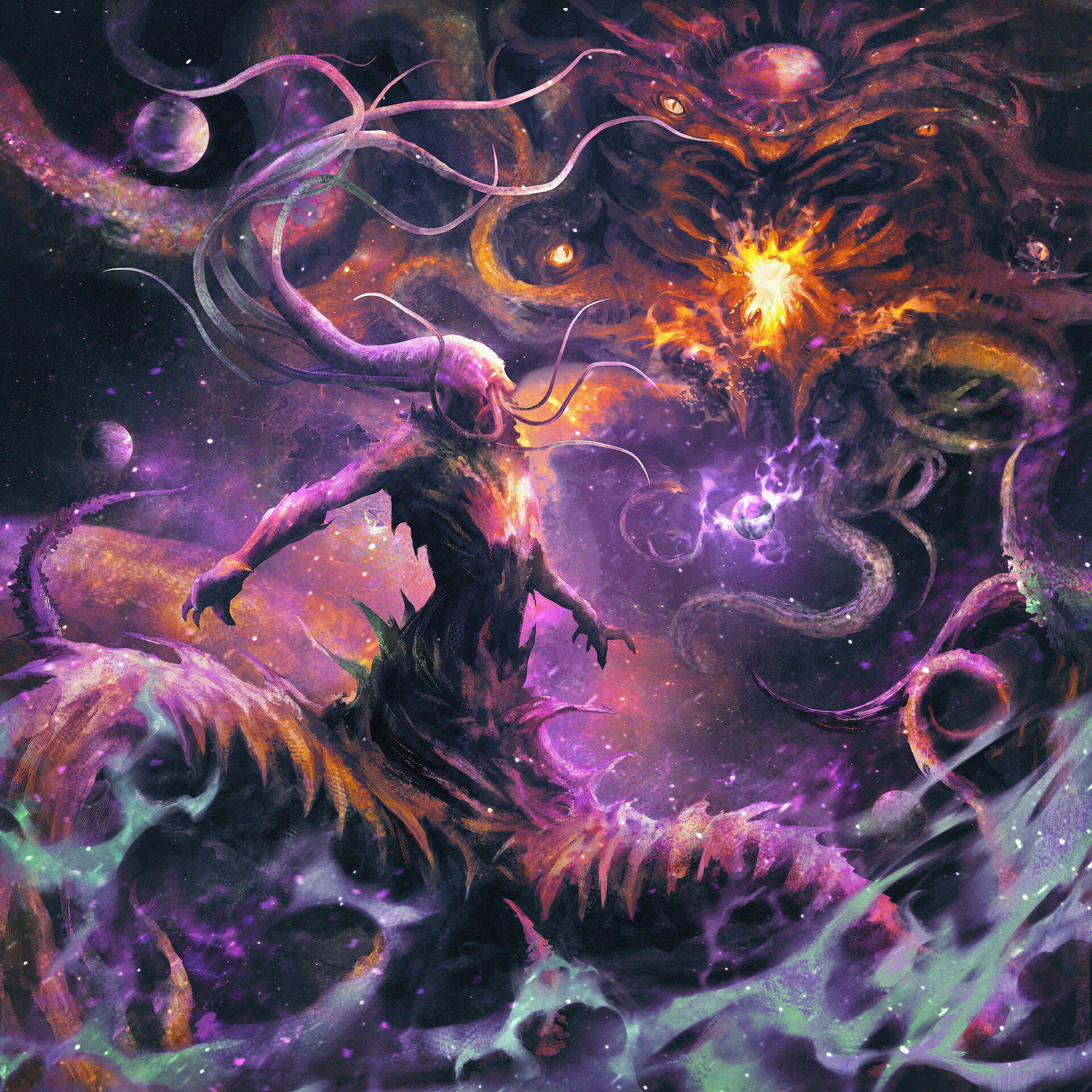 Andrew Christanetoff By The Abyss (Azathoth and Nyarlathotep)