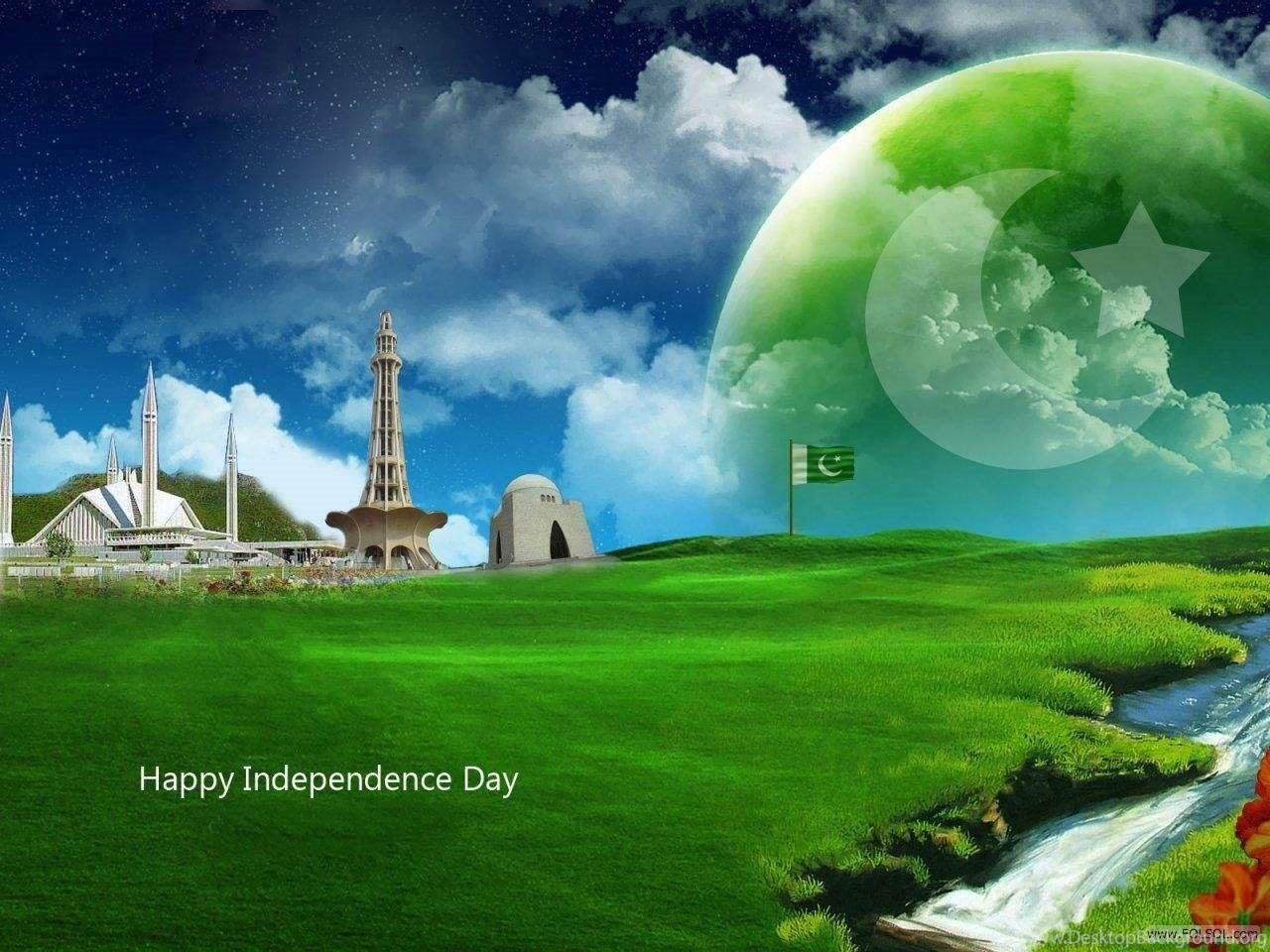 August Independence Day Of Pakistan HD Wallpaper Desktop Background