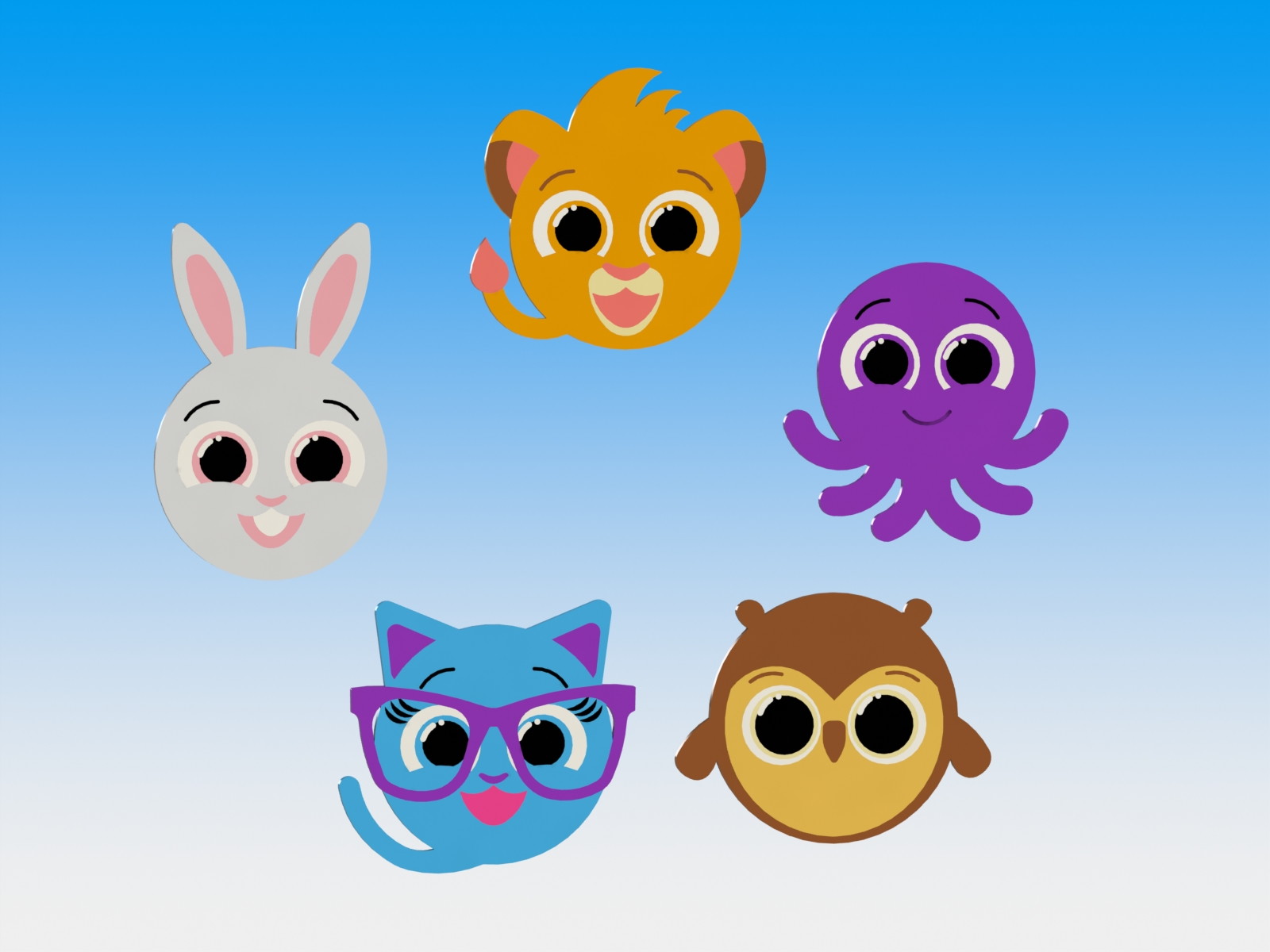 Cortador Kit Cortadores Bolofofos Modelos Modulares 5 cm no Elo7. HB Formas e cortadores (12D0576)