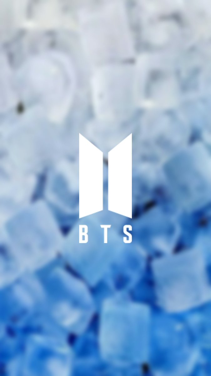 BTS_twt wallpaper - [WALLPAPER] BTS NEW LOGO: Blue and Purple aesthetics