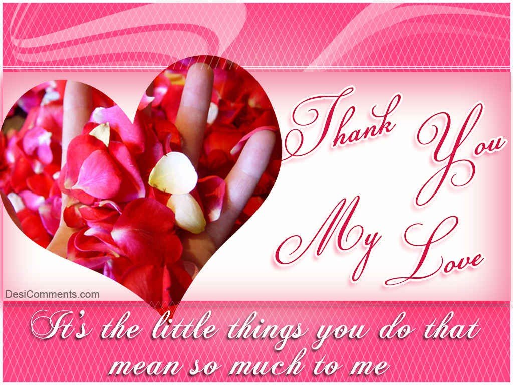 Fresh Thank U My Love Quotes. Love quotes collection within HD image