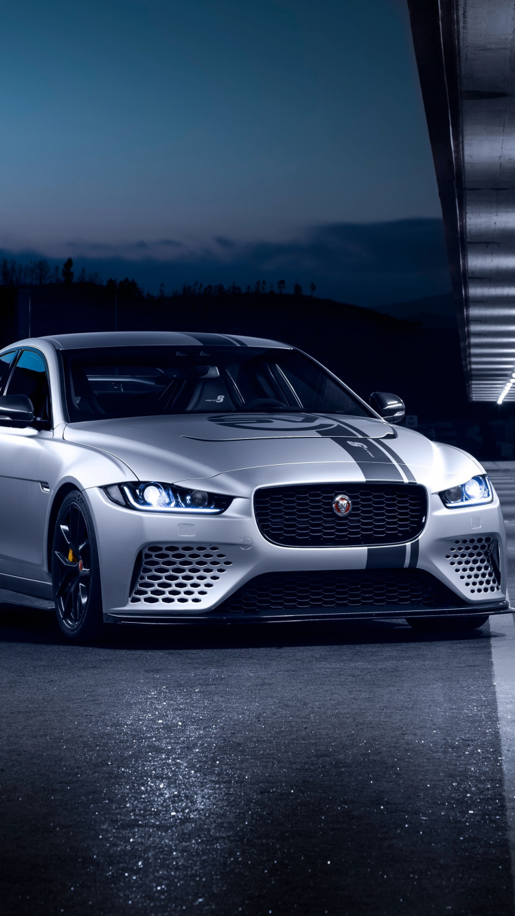 Download 750x1334 wallpaper front, jaguar xe sv project iphone iphone 750x1334 HD image, background, 8884