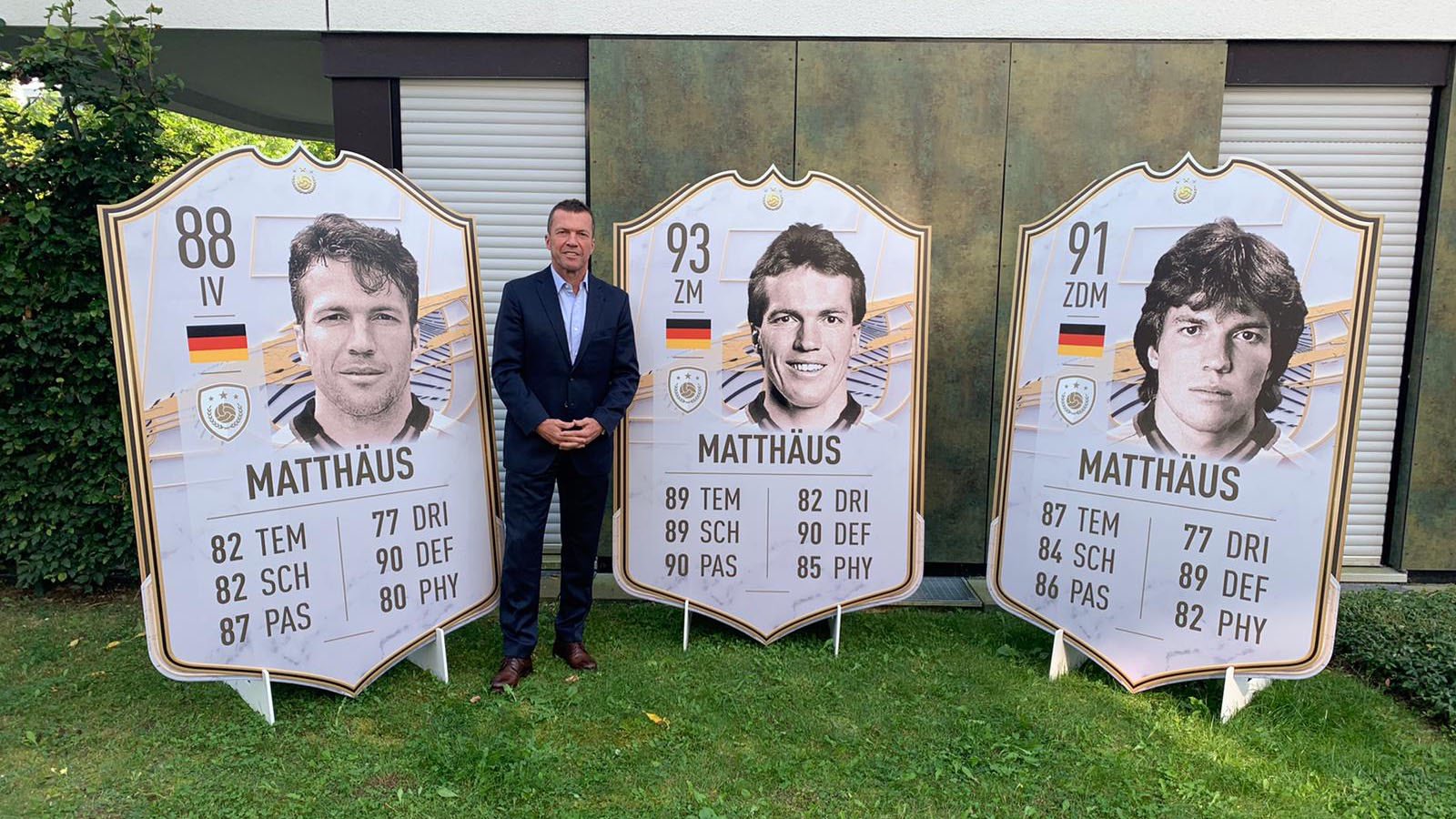 Lothar Matthäus'm part of the #ICON100 in #FIFA21