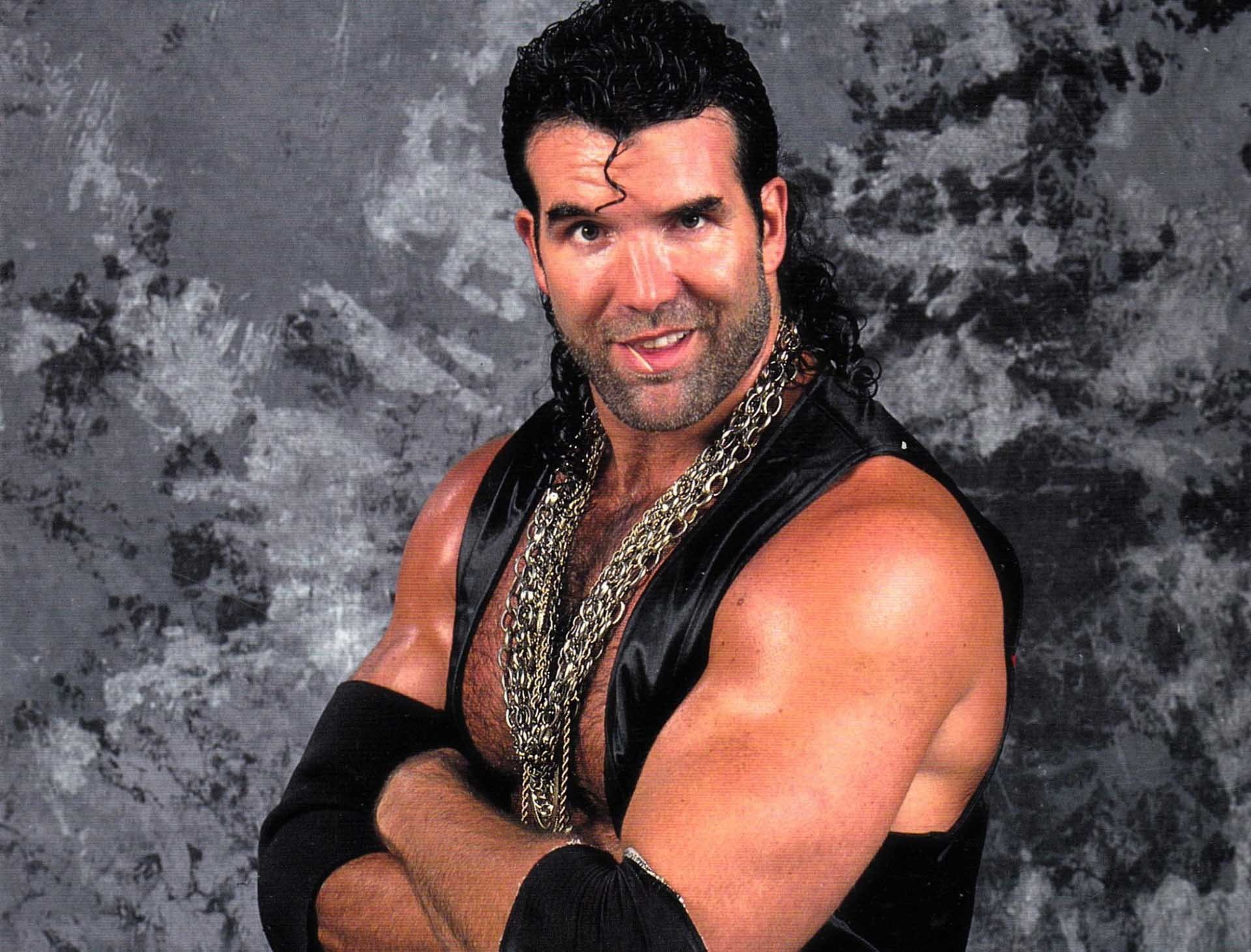 Scott Hall With His Chain Razor Ramon