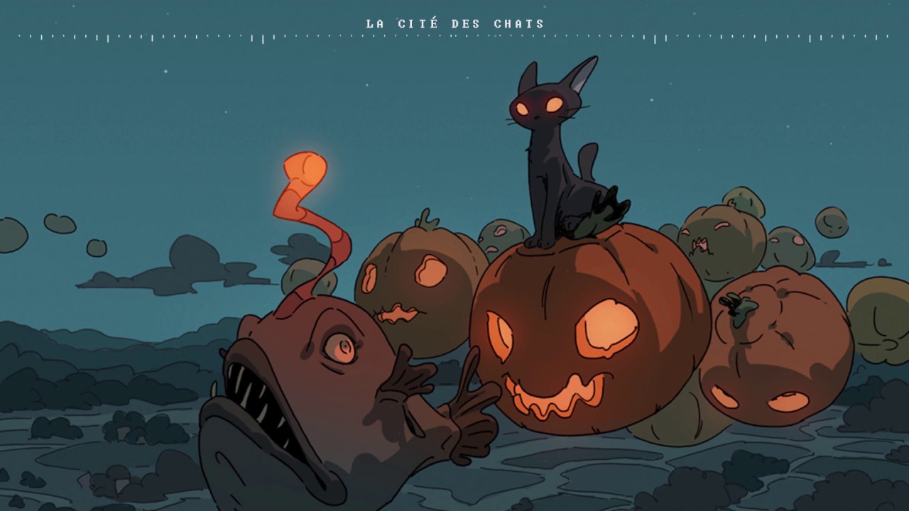 Halloween Lofi Wallpapers - Wallpaper Cave