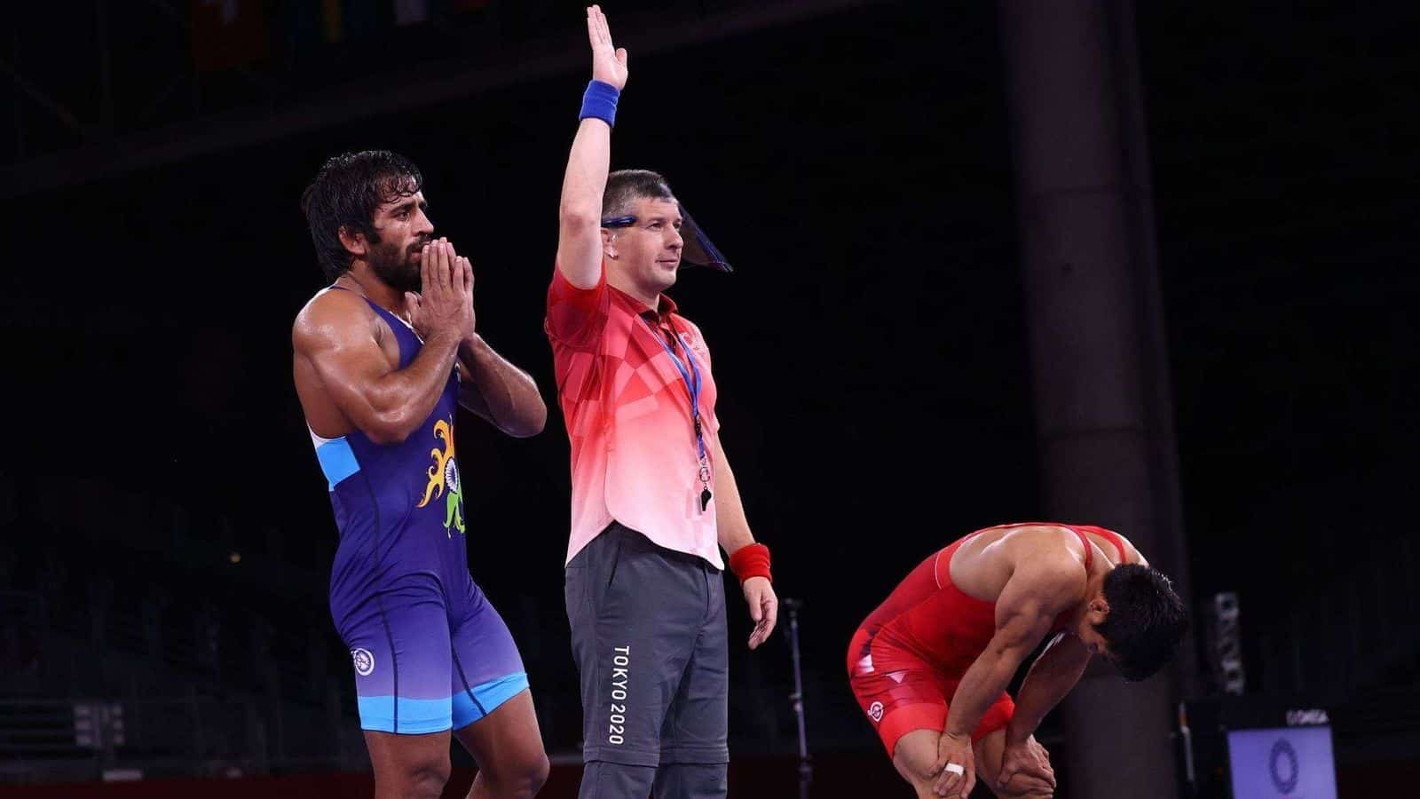 Bajrang Punia clinches bronze medal in men's 65 kg wrestling at Tokyo Olympics