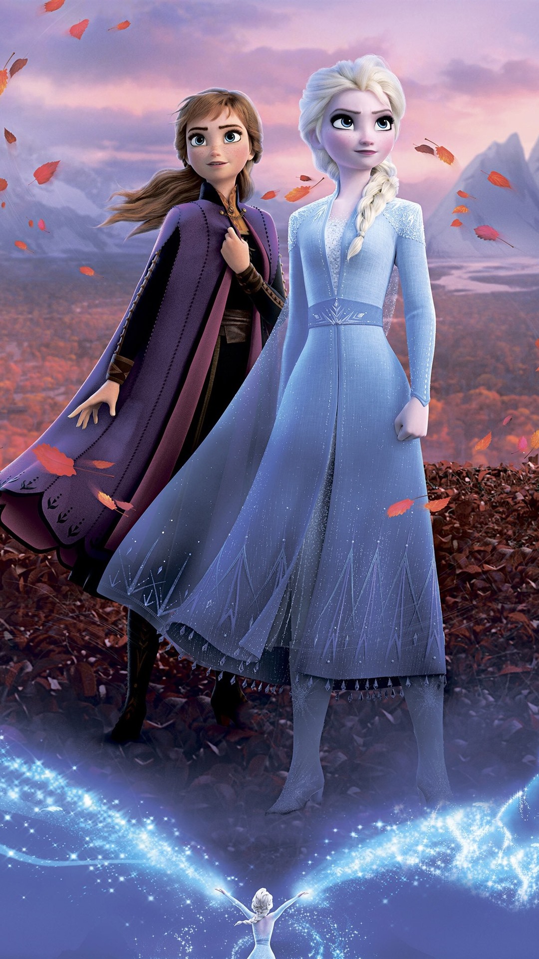 Frozen Disney Movie, Sisters 1080x1920 IPhone 8 7 6 6S Plus Wallpaper, Background, Picture, Image