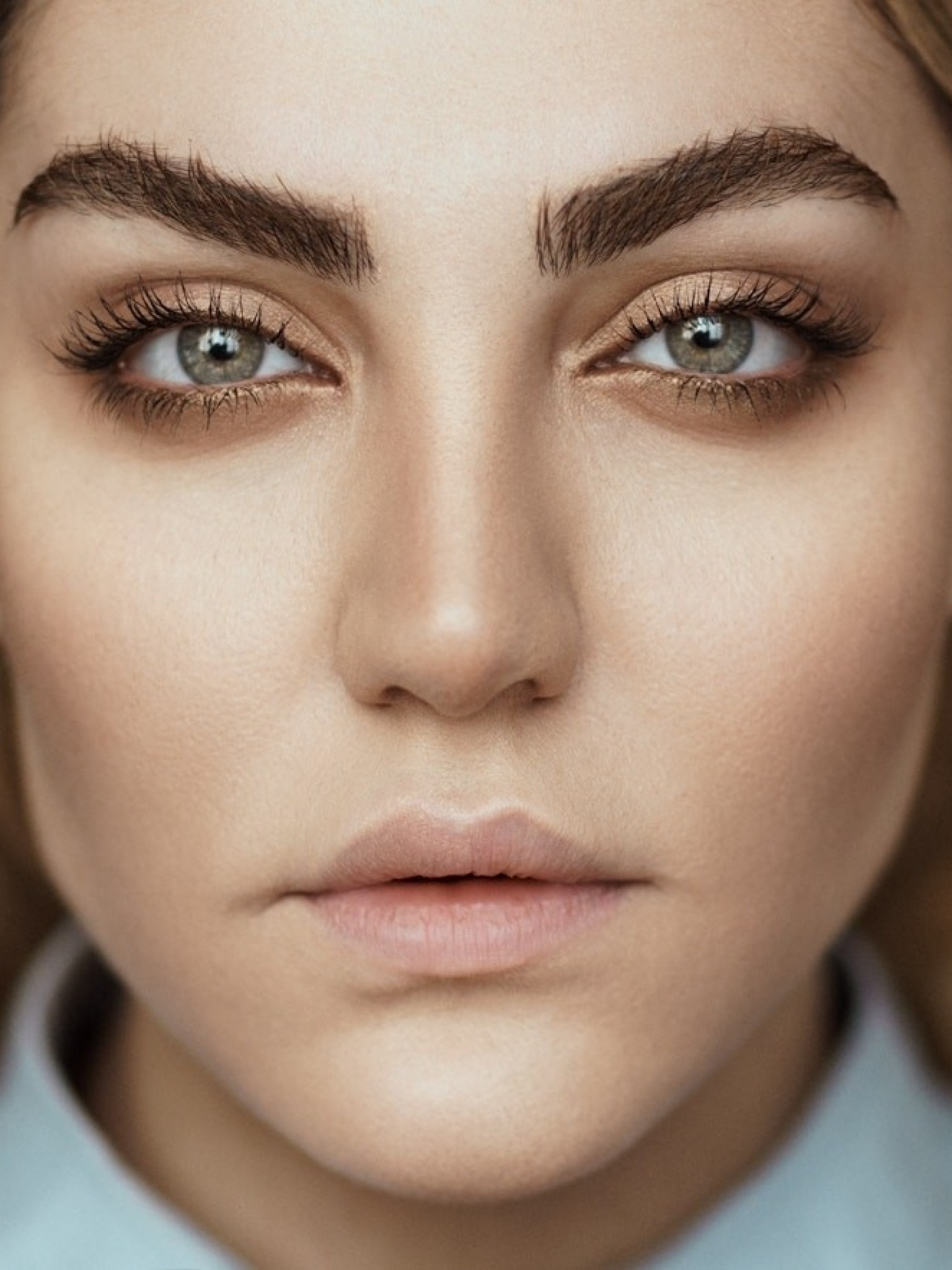 Dull, Model, Women, Face Portrait, Hat, Pink Lipstick Close Up Portrait Women