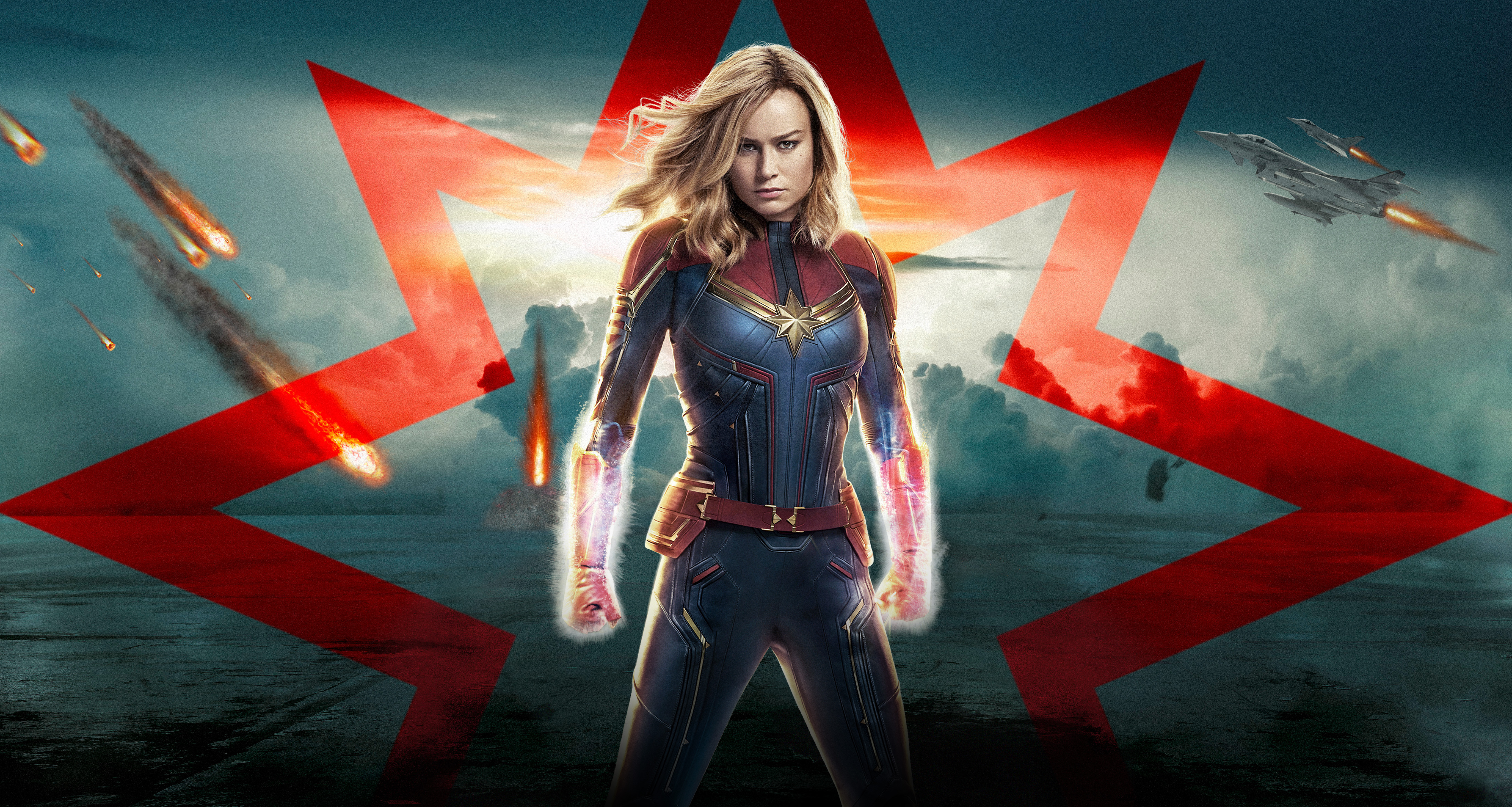 Captain Marvel 5k 2019 Poster, HD Movies, 4k Wallpaper, Image, Background, Photo and Picture