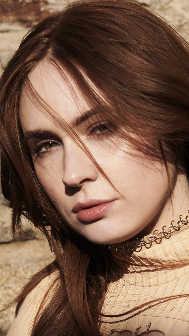 Download Karen Gillan, W magazine, celebrity wallpaper, 720x1280, Samsung Galaxy mini S3, S5, Neo, Alpha, Sony Xperia Compact Z1, Z2, Z3, ASUS Zenfone