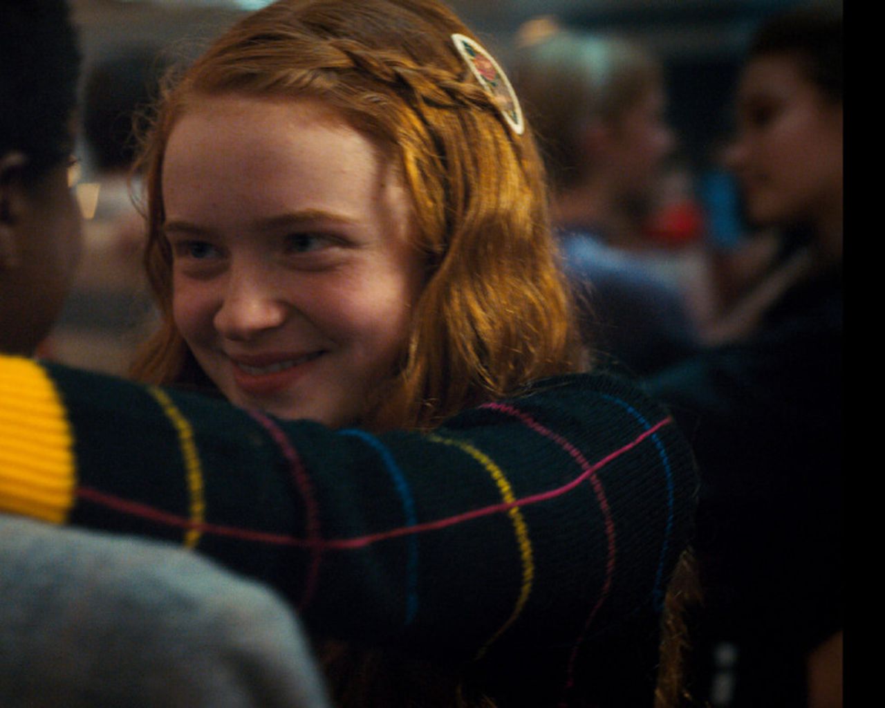 Stranger Things' unscripted kiss 'stressed out' actress Sadie Sink