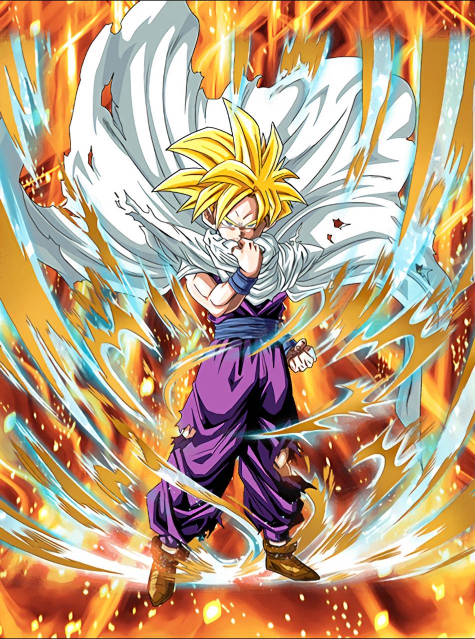 teen gohan ssj2 wallpaper