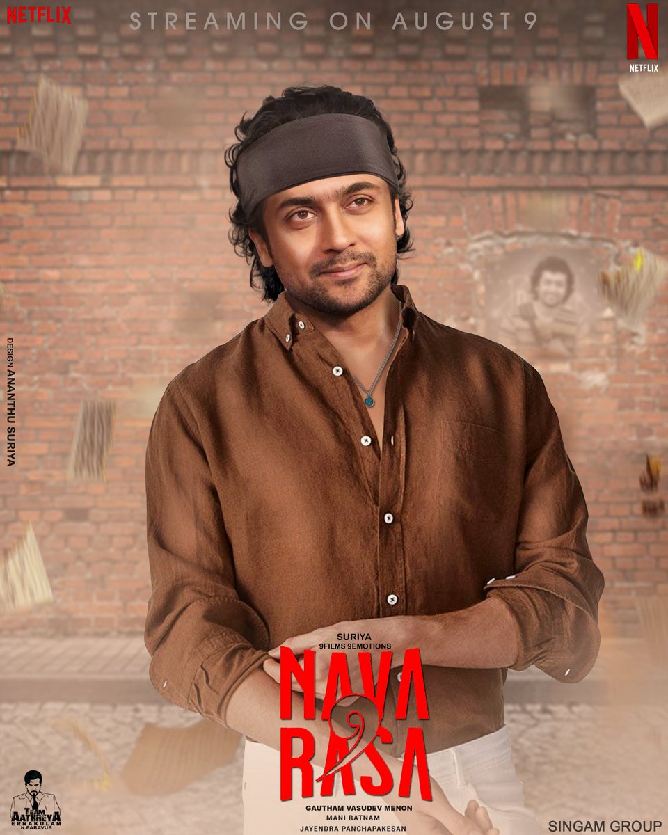 Ananthü suriya is my new still concept design #Navarasa Guitar kambi mele nindru #NavarasaOnNetflix #Suriya40 #SuriyaBdayMonthFiesta