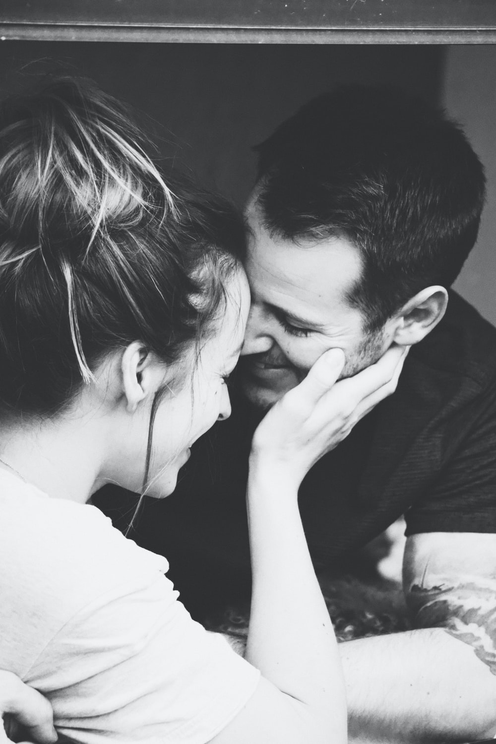 Black White Couple Picture. Download Free Image