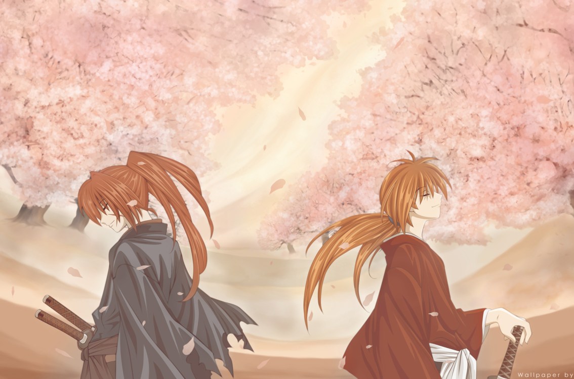 Hitokiri Battousai, Kenshin Himura, Rurouni Kenshin HD Wallpaper & Background • 19659 • Wallur