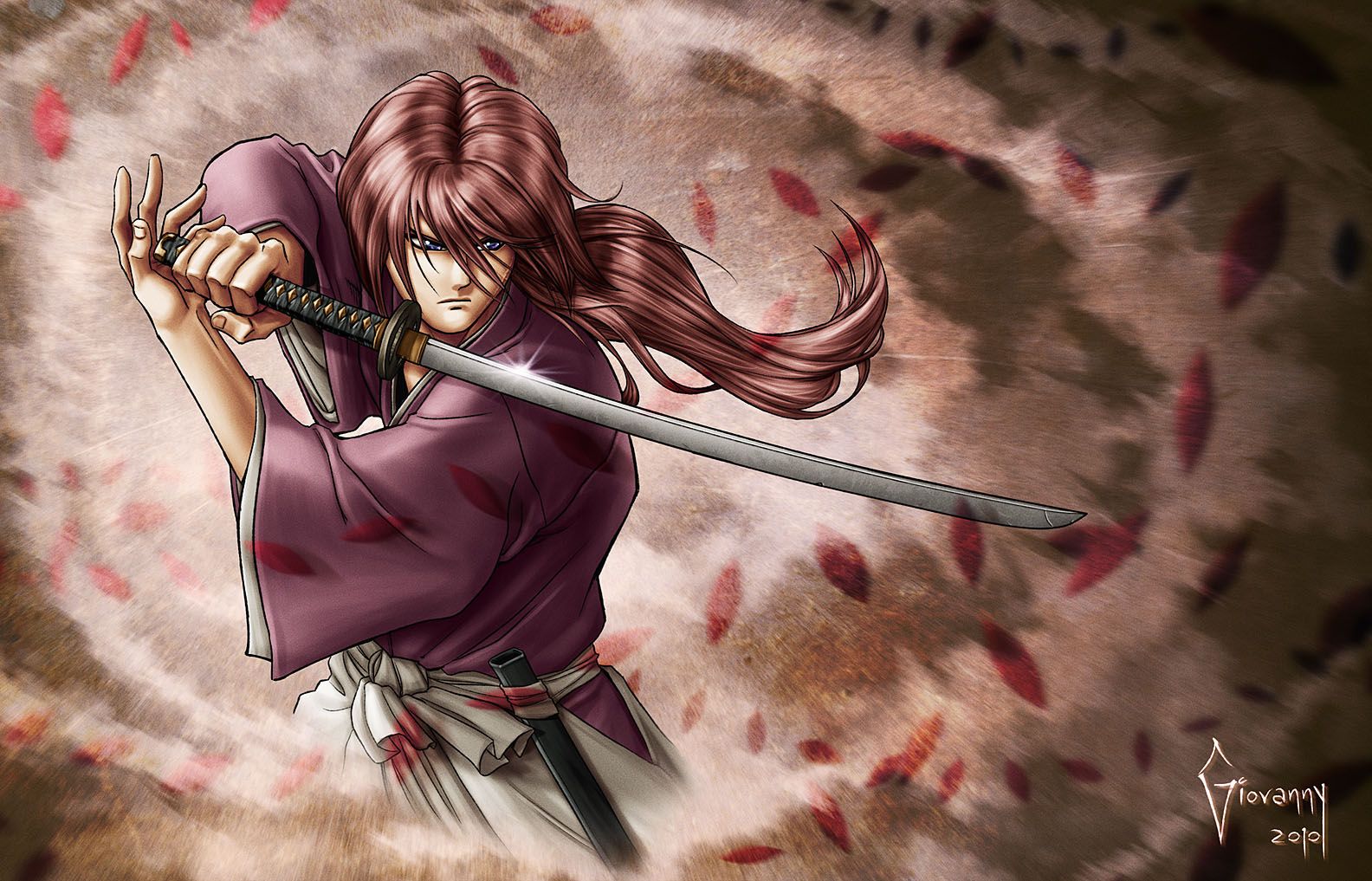 Comics Forever, Rurouni Himura Kenshin (Hitokiri Battousai) //. Rurouni kenshin, Kenshin anime, Female samurai art