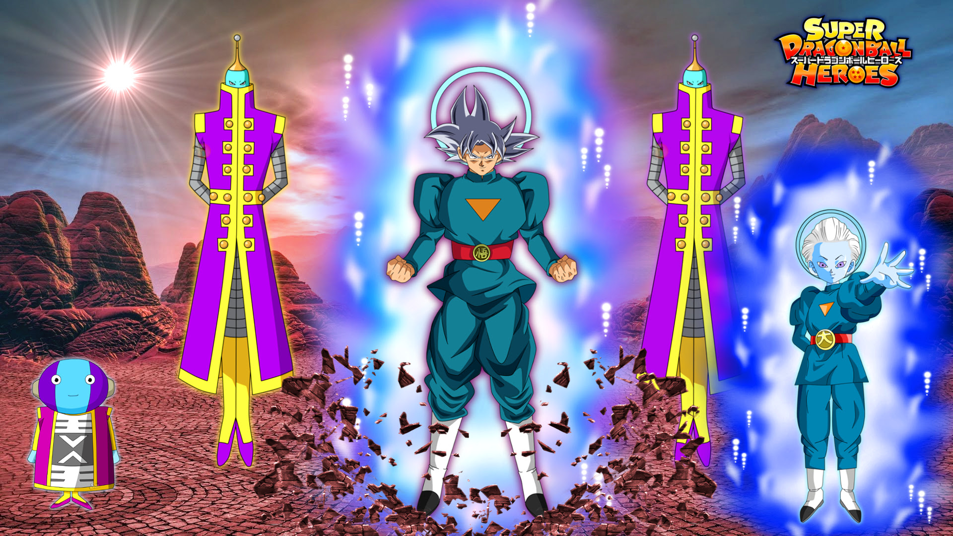 Goku Grand Master HD Wallpaper