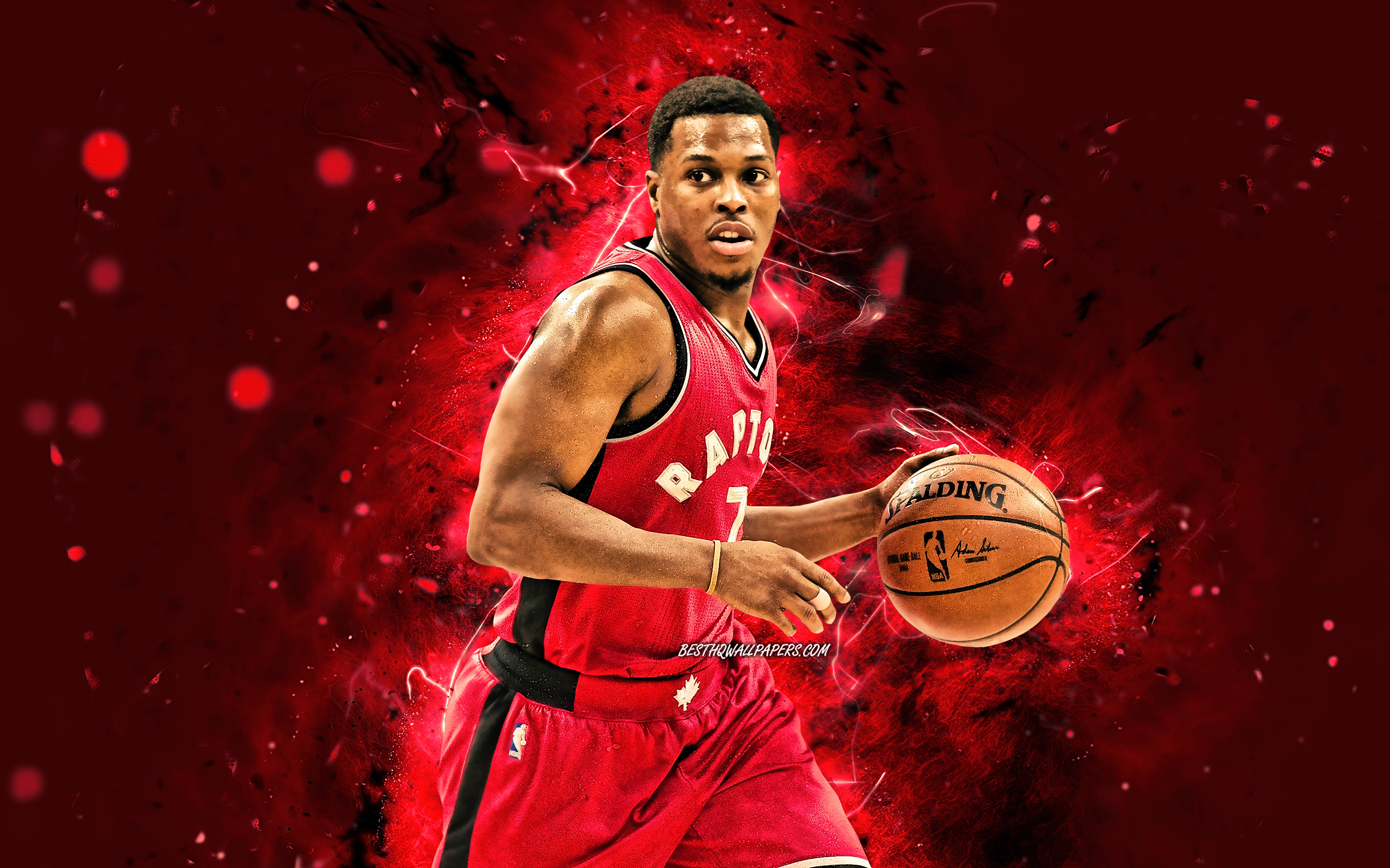 Kyle Lowry, 4k, Toronto Raptors, Nba, Basketball, HD Wallpaper