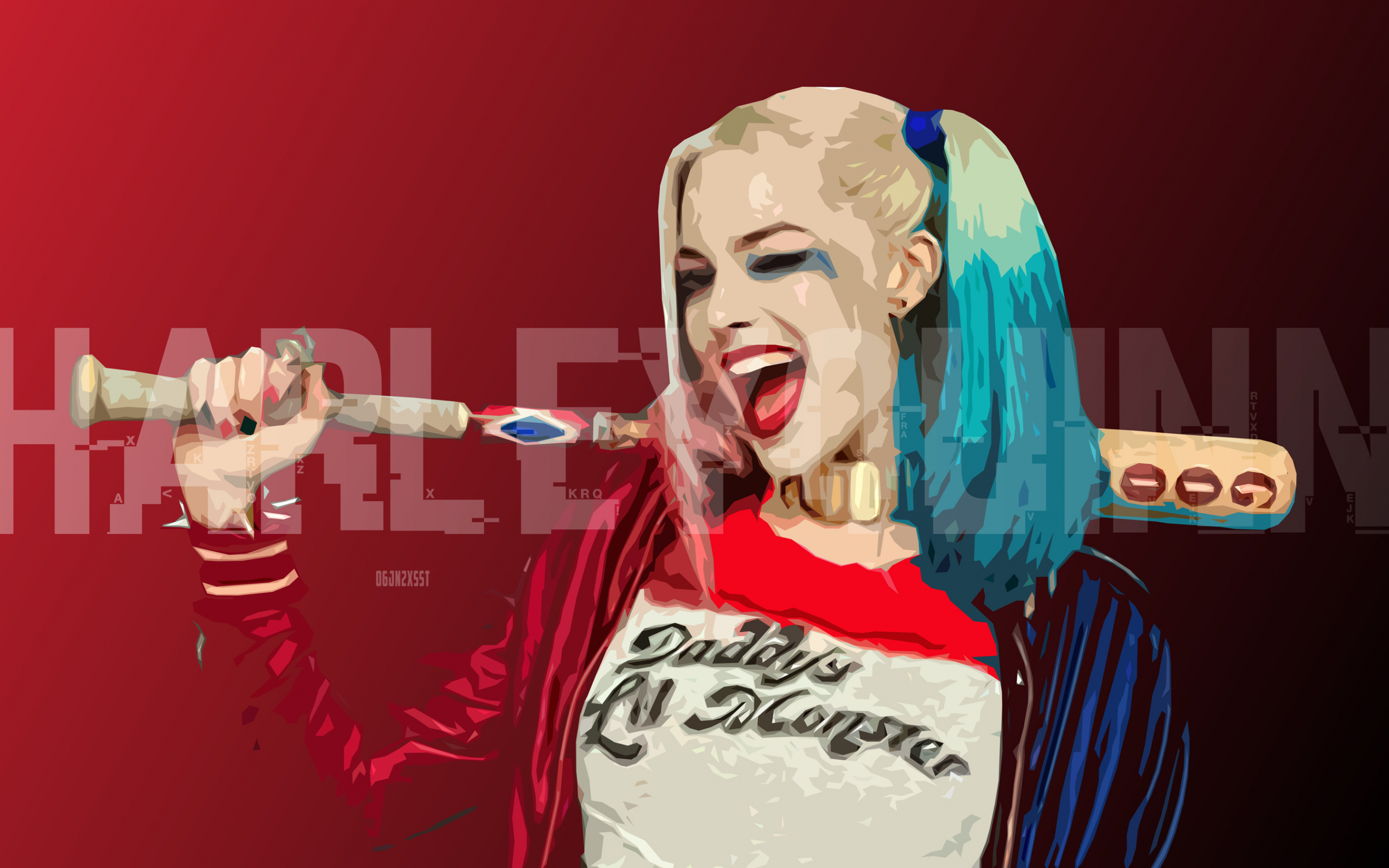 Desktop Wallpapers Harley Quinn, Margot Robbie, Art, Hd Image, Picture, Bac...
