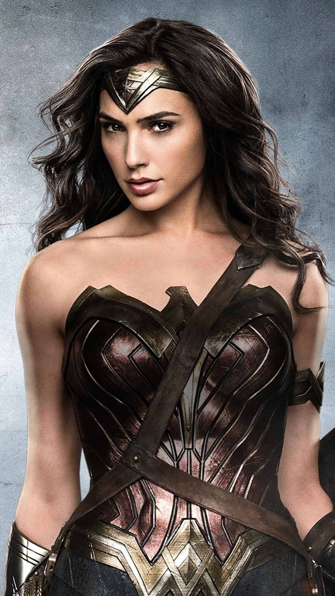 Download 1080x1920 Gal Gadot, Wonder Women, Shield Wallpaper for iPhone iPhone 7 Plus, iPhone 6+, Sony Xperia Z, HTC One