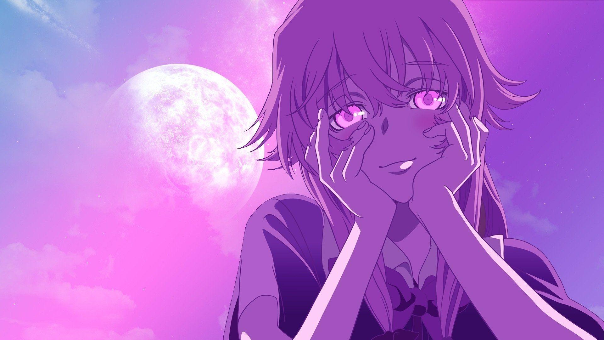 Purple Anime Wallpaper