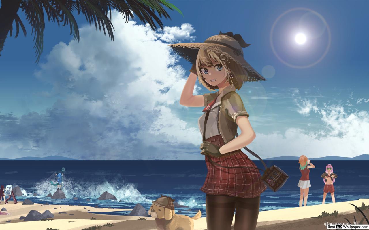 Virtuelle Youtuber Amelia HD Wallpaper eroflueden