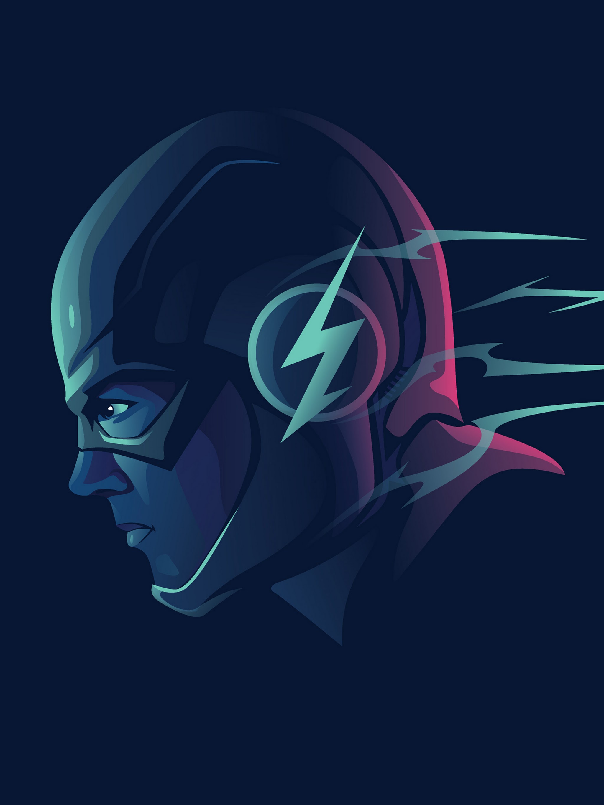 Flash Minimalist 4K Wallpaper