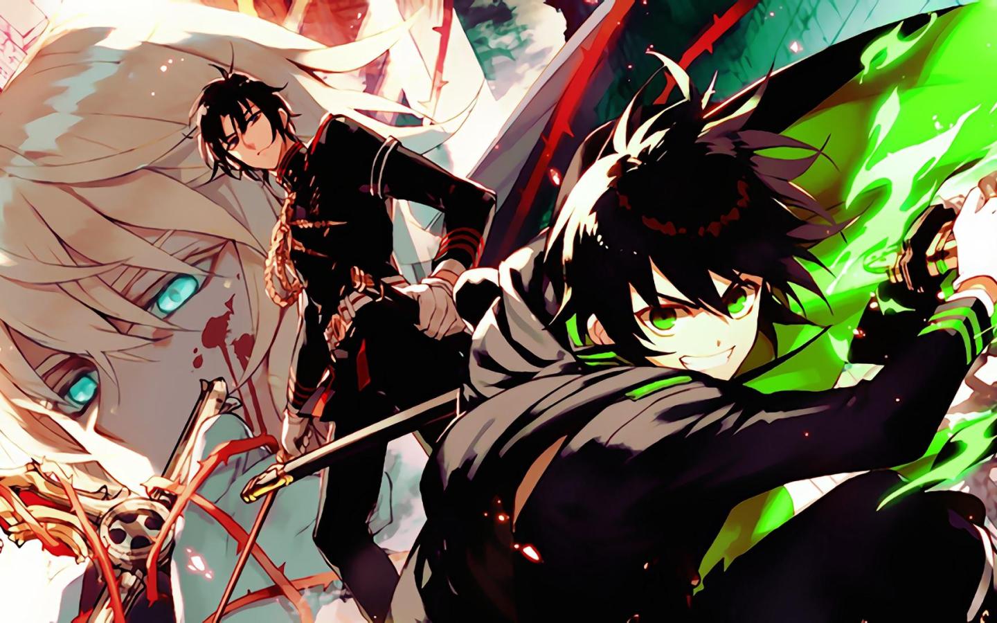 Mikaela Hyakuya, Owari no Seraph, Yuuichirou Hyakuya HD Wallpaper & Background • 27949 • Wallur