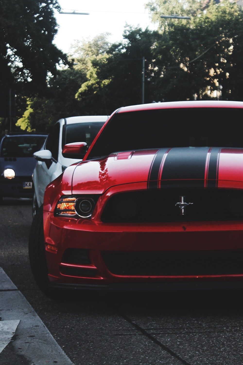 Ford Mustang Red Wallpaper