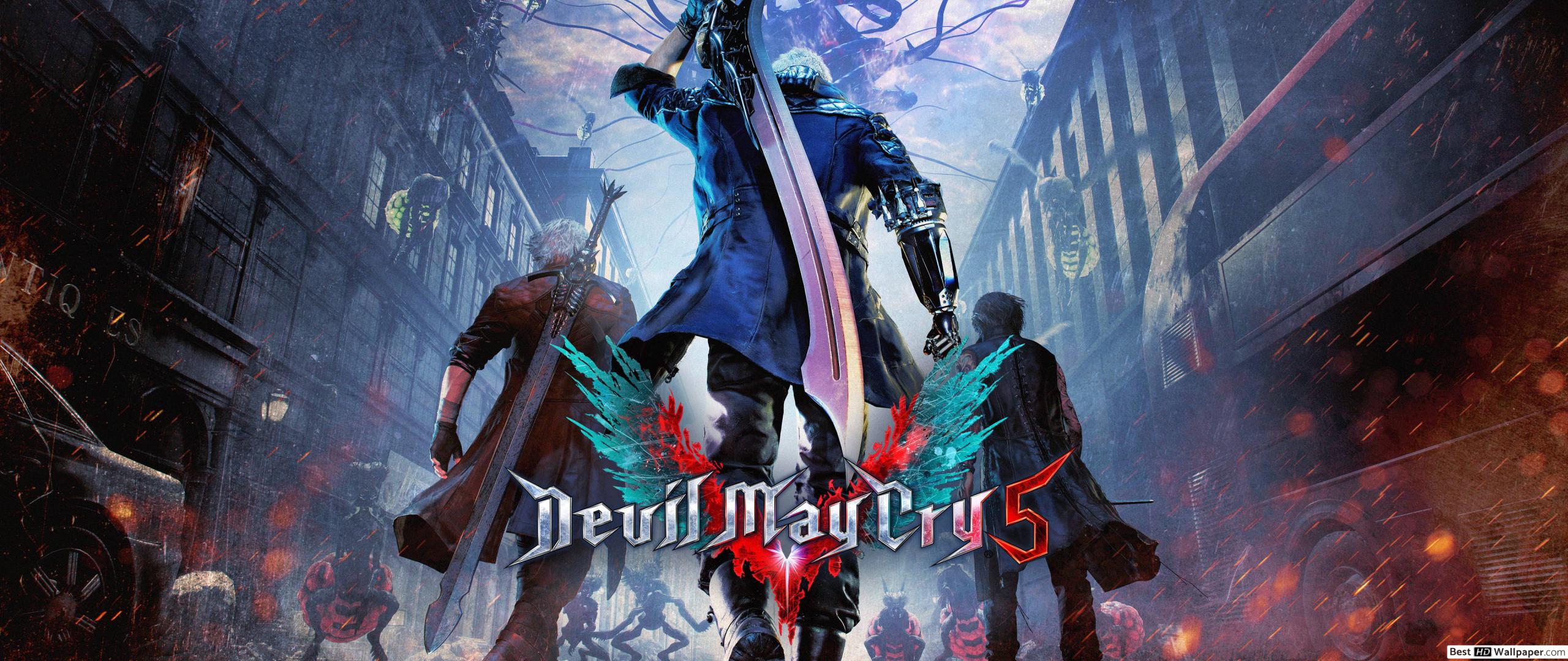 Devil May Cry 5 video game HD wallpaper download