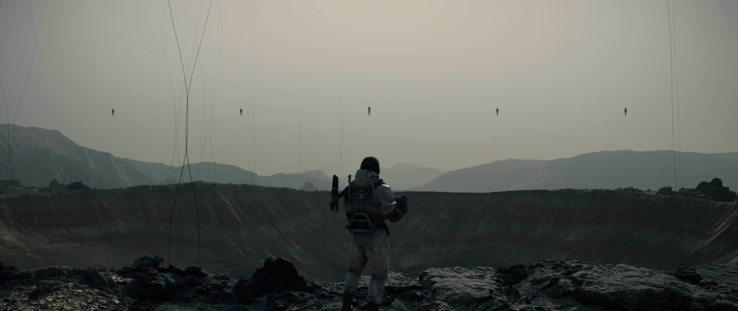 Download 2560x1080 wallpaper artwork, death stranding, landscape, video game, dual wide, widescreen, 2560x1080 HD image, background, 9356