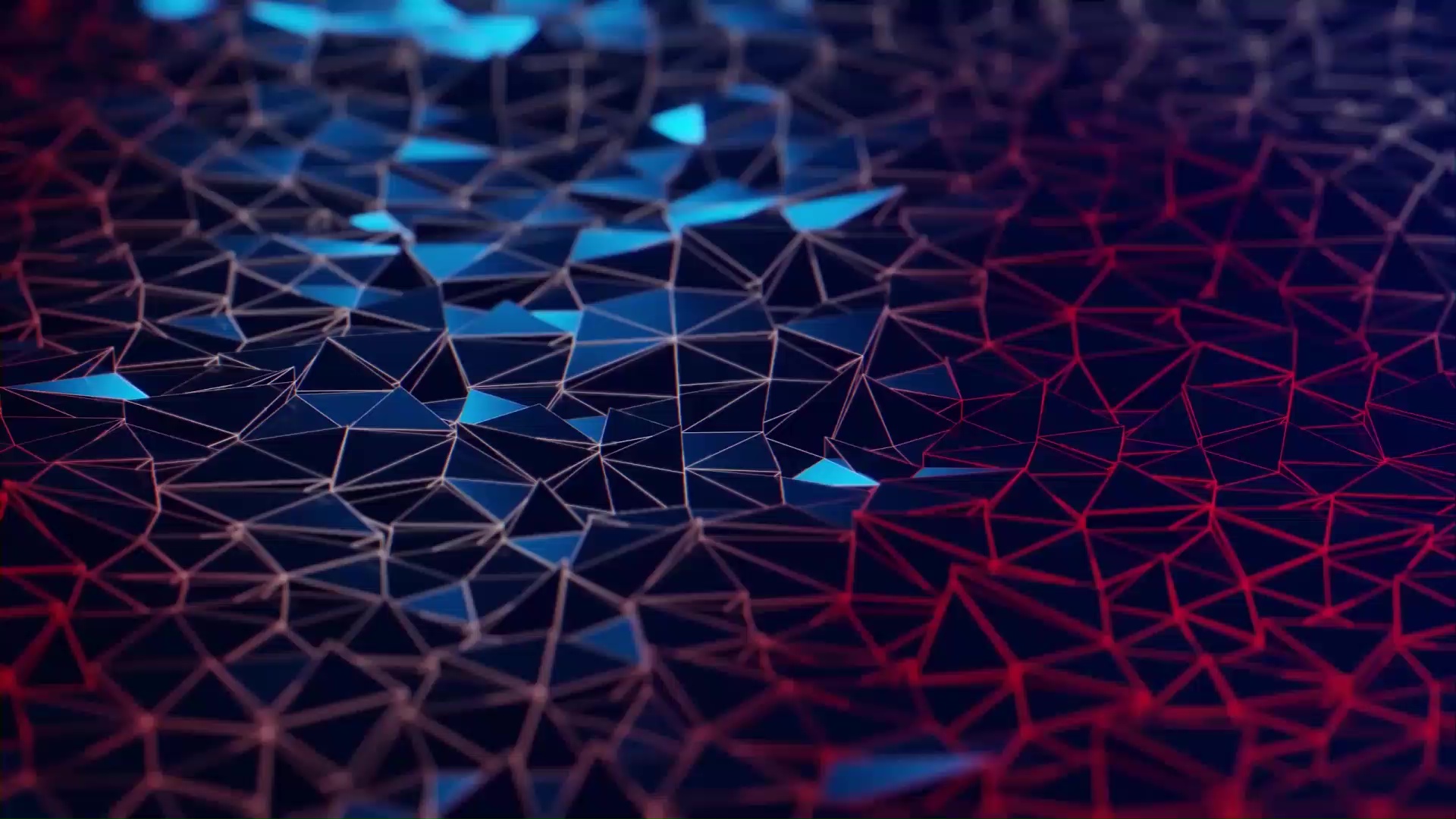 White And Red Wireframe Live Wallpaper