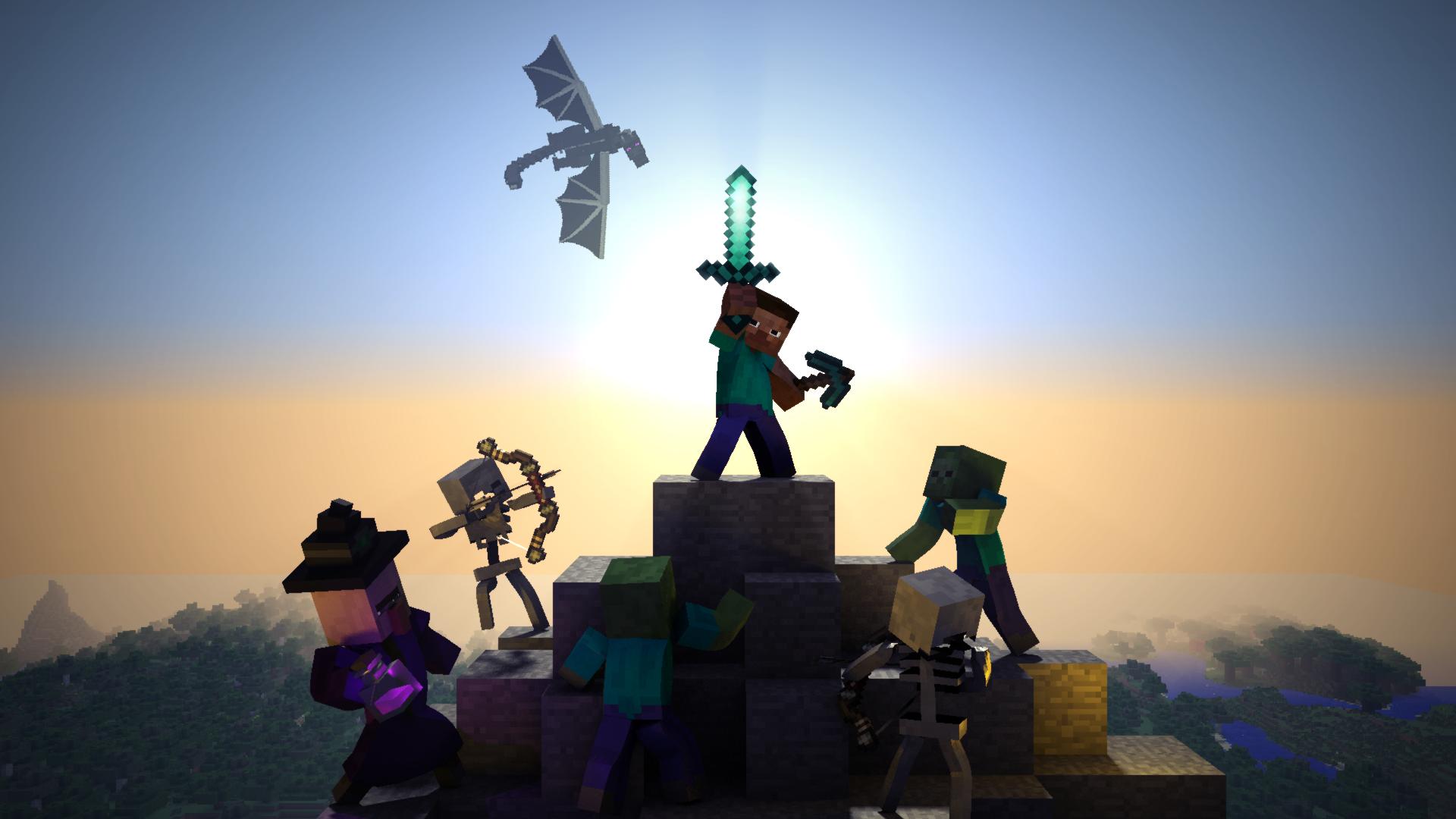 Minecraft Character Wallpaper