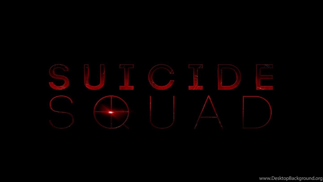 Suicide Squad Movie Logo Wallpaper Desktop Background