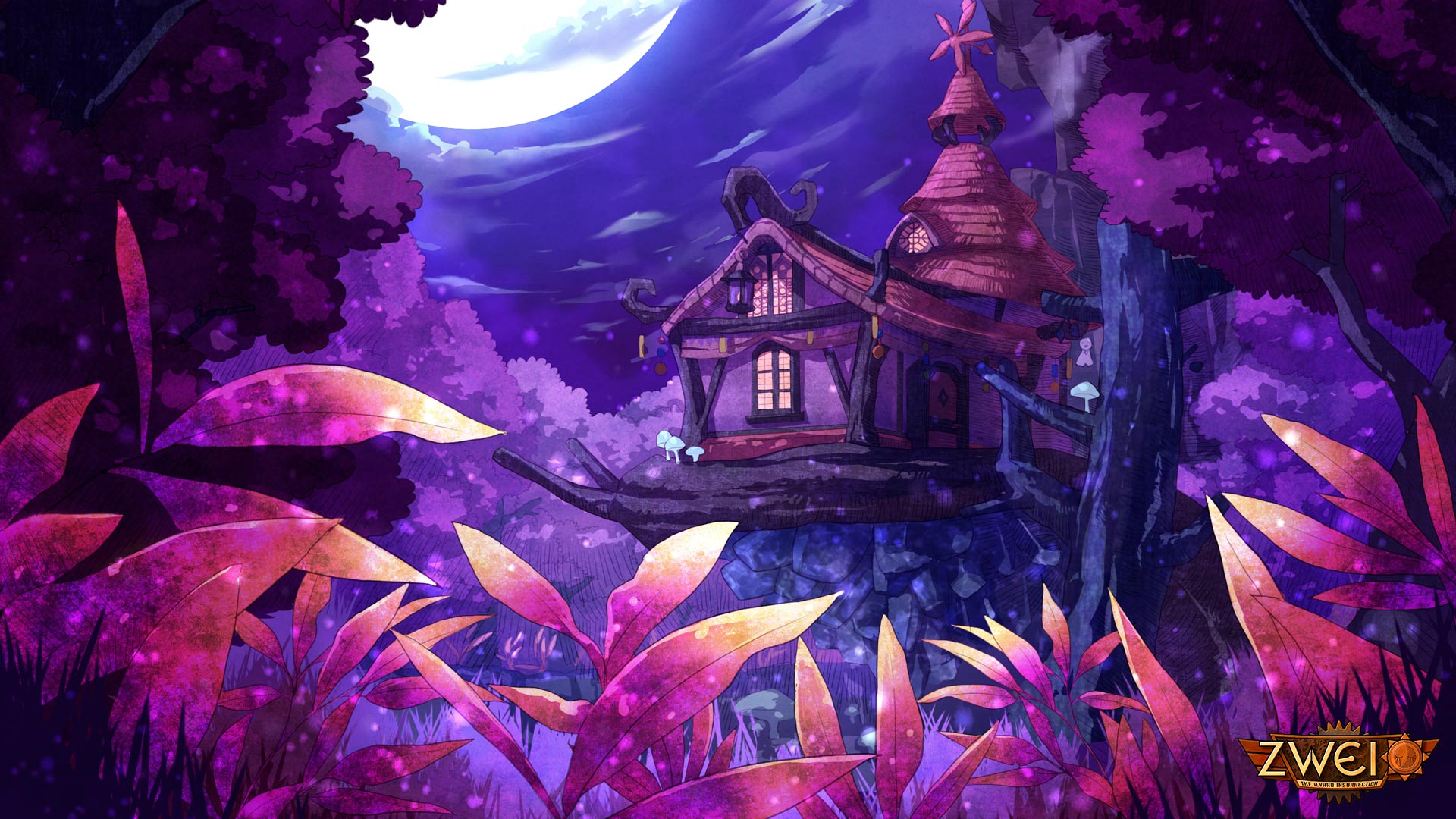 The Witch's Hut HD Wallpaper