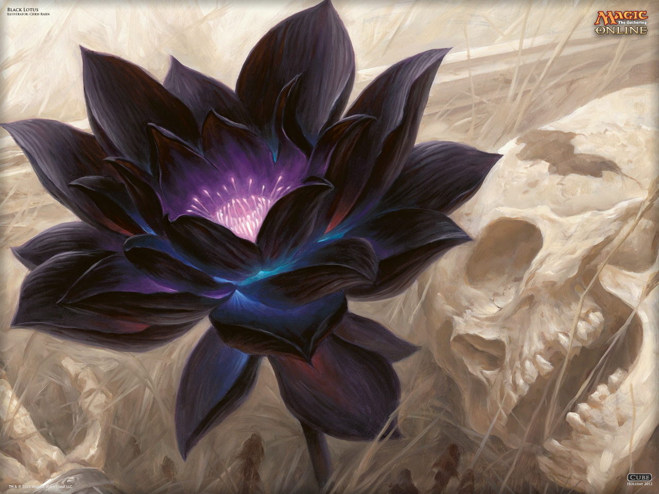 Wallpaper of the Day: Black Lotus. MAGIC: THE GATHERING
