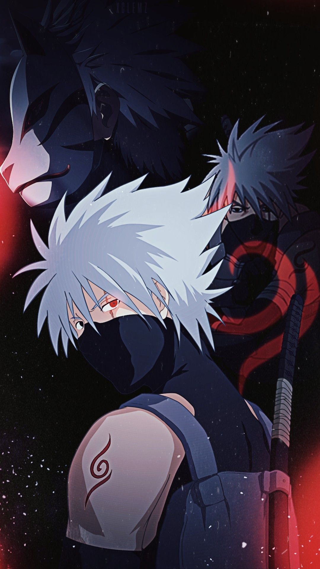 Kakashi Wallpaper 8. Wallpaper naruto shippuden, Naruto sasuke sakura, Naruto kakashi
