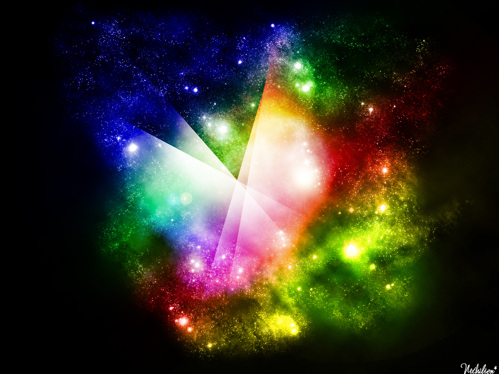 Rainbow Light On, Download Photo, Wallpaper For Desktop Rainbow Star