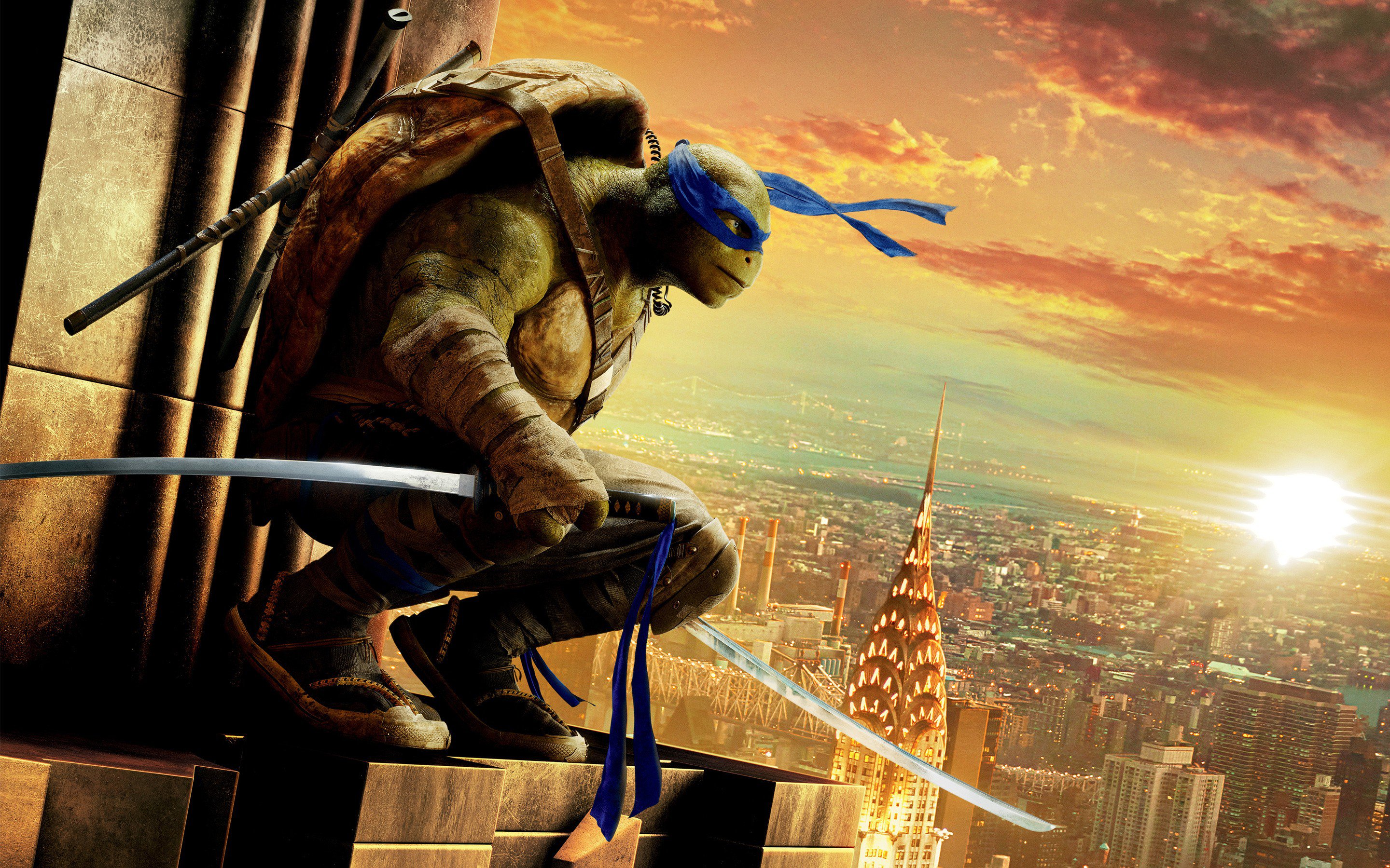 Leonardo Teenage Mutant Ninja Turtles Out Of The Shadows 720P HD 4k Wallpaper, Image, Background, Photo and Picture