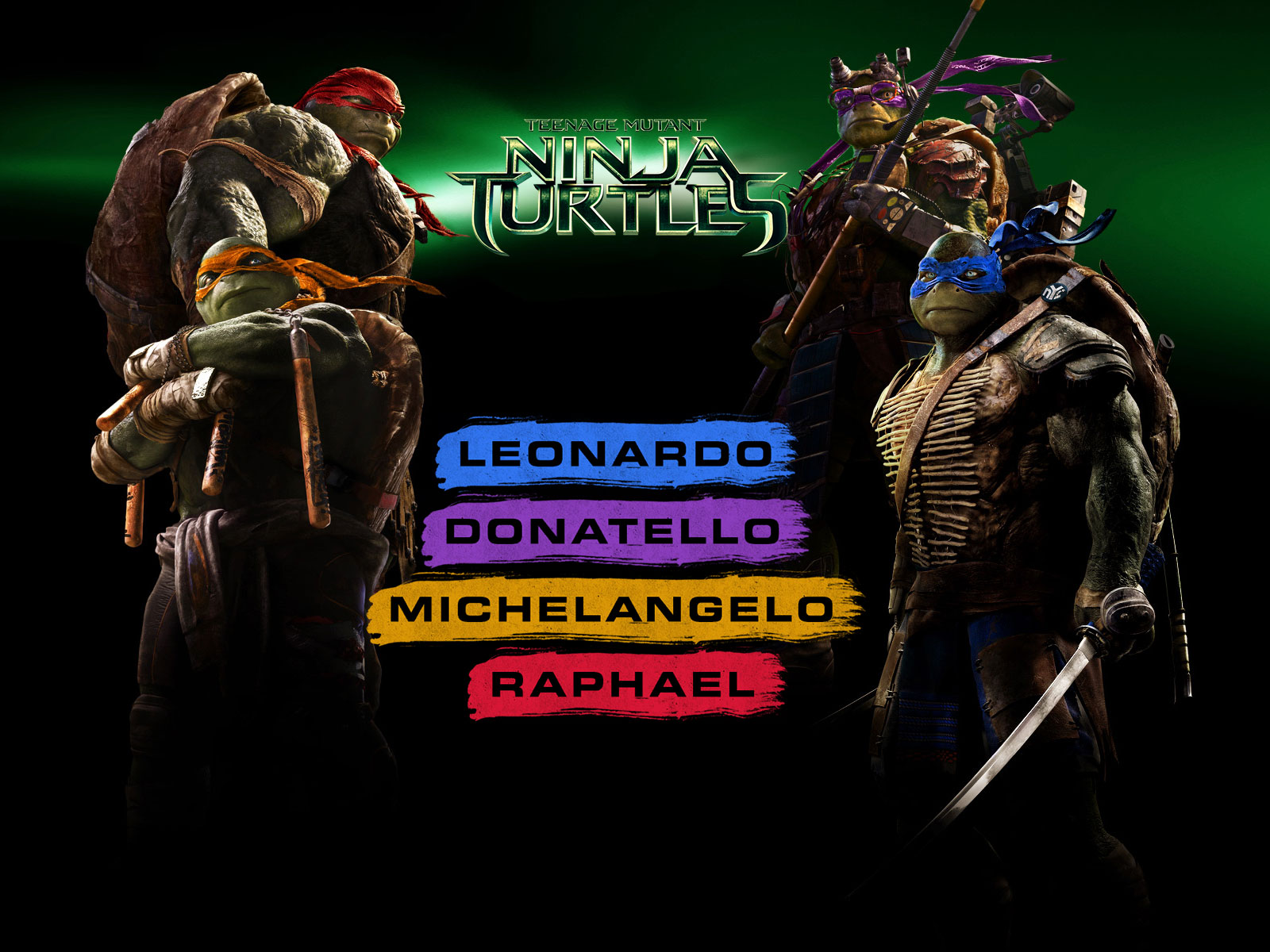 Teenage Mutant Ninja Turtles (TMNT 2014) HD Desktop, iPhone & iPad Wallpaper