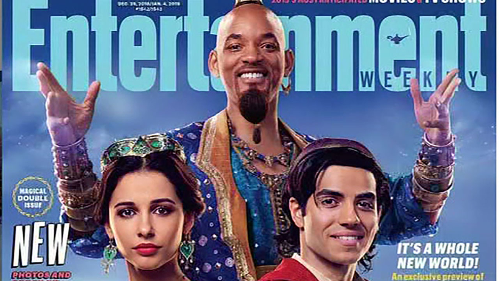 Will Smith reassures fans the Genie will be blue in 'Aladdin' remake