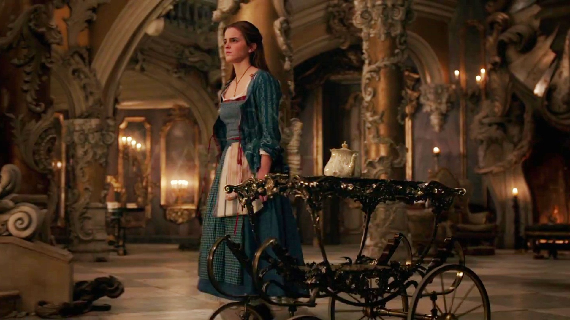 Beauty And The Beast Emma Watson Wallpaper