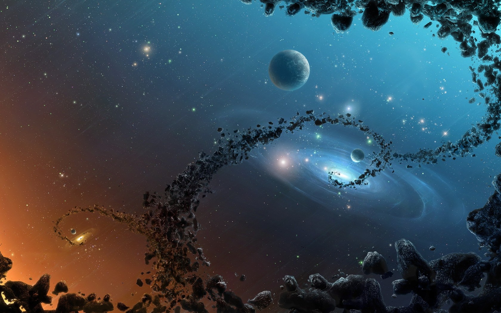 3D Universe wallpaperD Universe